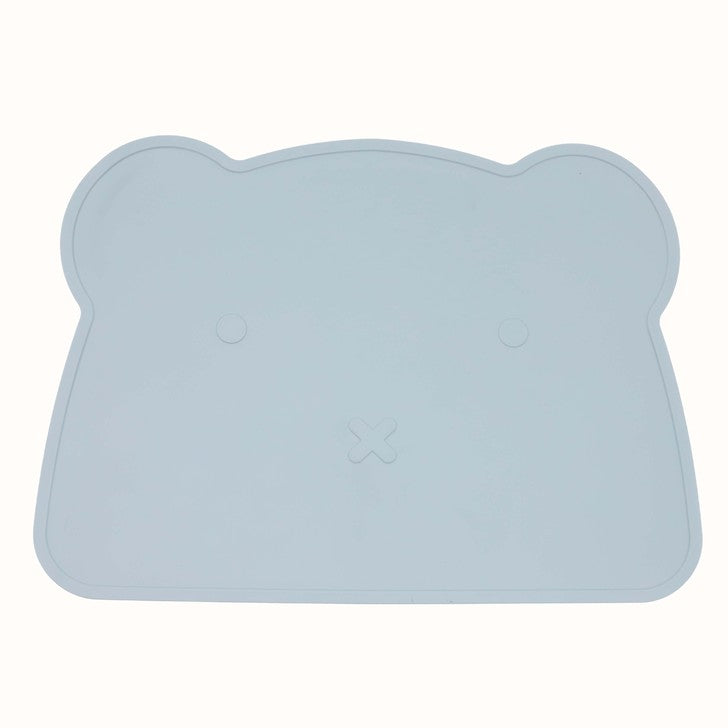 Baby Bear Shape Silicone Washable Insulated Placemat - Natural CuteNest