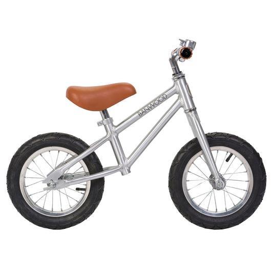 Balance bike vintage Banwood - Chrome Special Edition - Natural CuteNest