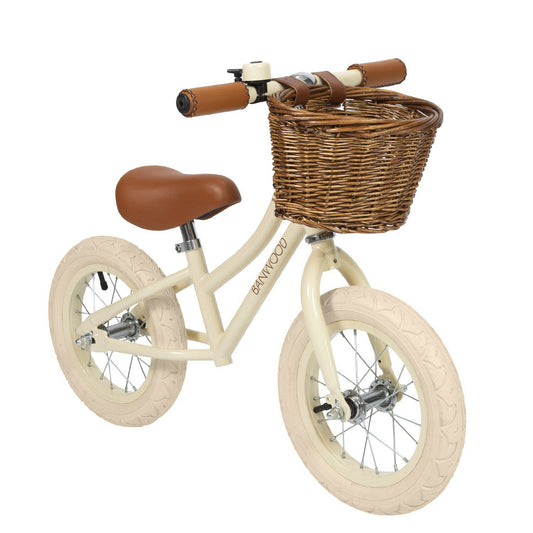 Balance bike vintage Banwood - Cream - Natural CuteNest