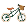 Balance bike vintage Banwood - Green - Natural CuteNest