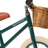Balance bike vintage Banwood - Green - Natural CuteNest