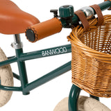 Balance bike vintage Banwood - Green - Natural CuteNest