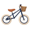 Balance bike vintage Banwood - Navy blue - Natural CuteNest