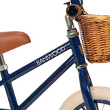 Balance bike vintage Banwood - Navy blue - Natural CuteNest