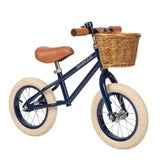 Balance bike vintage Banwood - Navy blue - Natural CuteNest