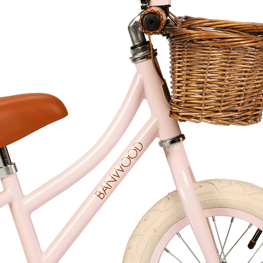 Balance bike vintage Banwood - Pink - Natural CuteNest