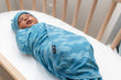 Bamboo Blanket in Waves - Natural CuteNest