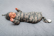 Bamboo Knotted Gown in Chris Camo - Natural CuteNest