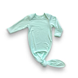Bamboo Knotted Gown in HoneyDew - Natural CuteNest