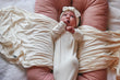 Bamboo Knotted Gown in Natural - Natural CuteNest