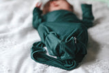 Bamboo Knotted Gown in Peacock - Natural CuteNest