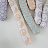 Blue Tile Support Pillow - Natural CuteNest