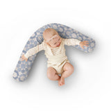 Blue Tile Support Pillow - Natural CuteNest