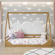 Casita Twin Floor Bed - Natural CuteNest