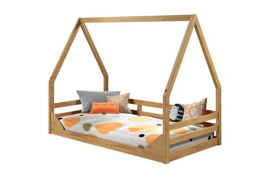 Casita Twin Floor Bed - Natural CuteNest