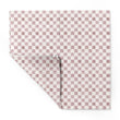 Checker Gumdrop Vegan Leather Mat - Natural CuteNest