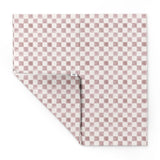 Checker Gumdrop Vegan Leather Mat - Natural CuteNest