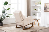 Coolmore Rocking Chair - Natural CuteNest
