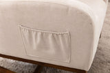 Coolmore Rocking Chair - Natural CuteNest