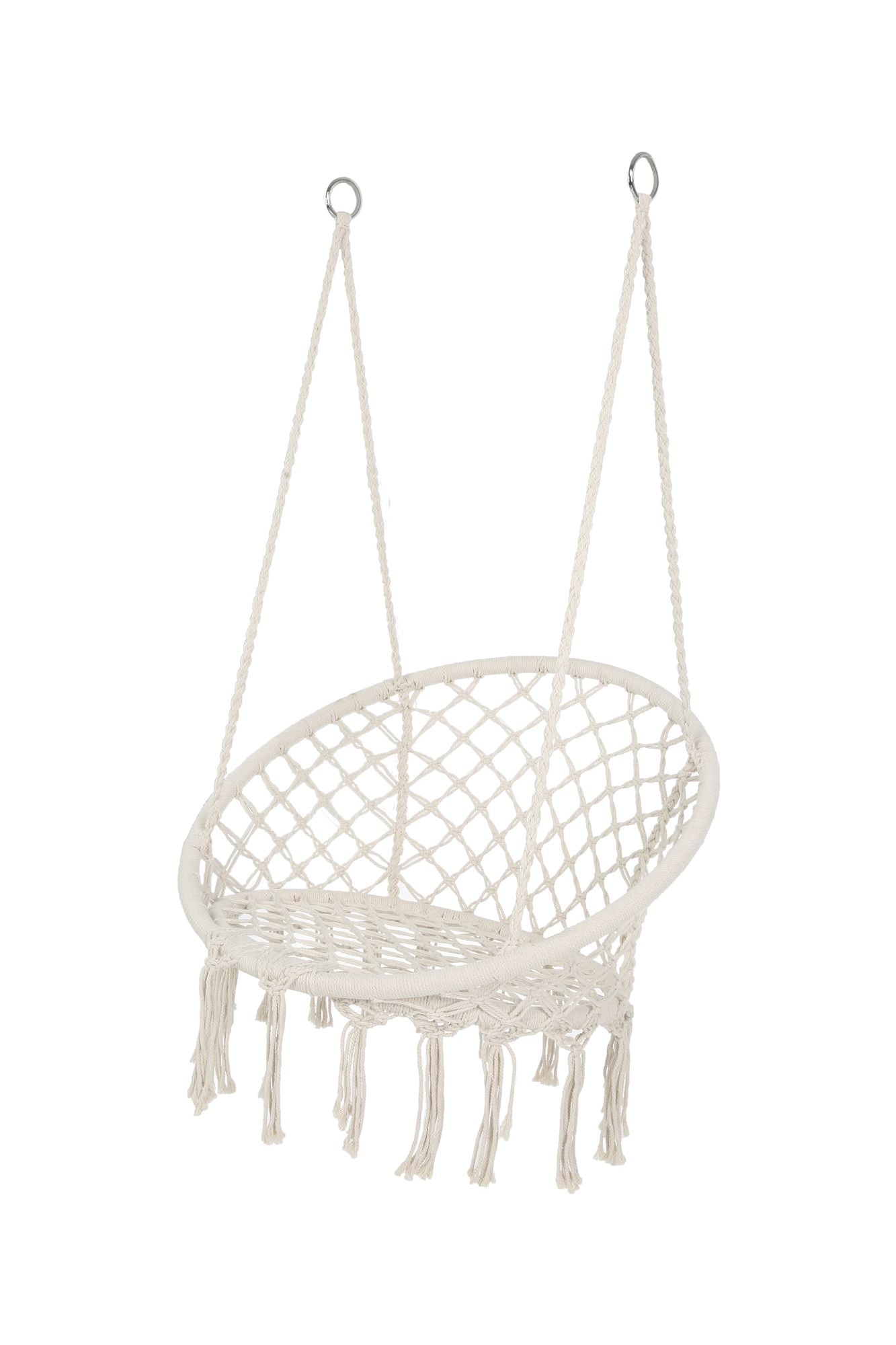 Cotton Rope Hammock Swing Chair - Natural CuteNest