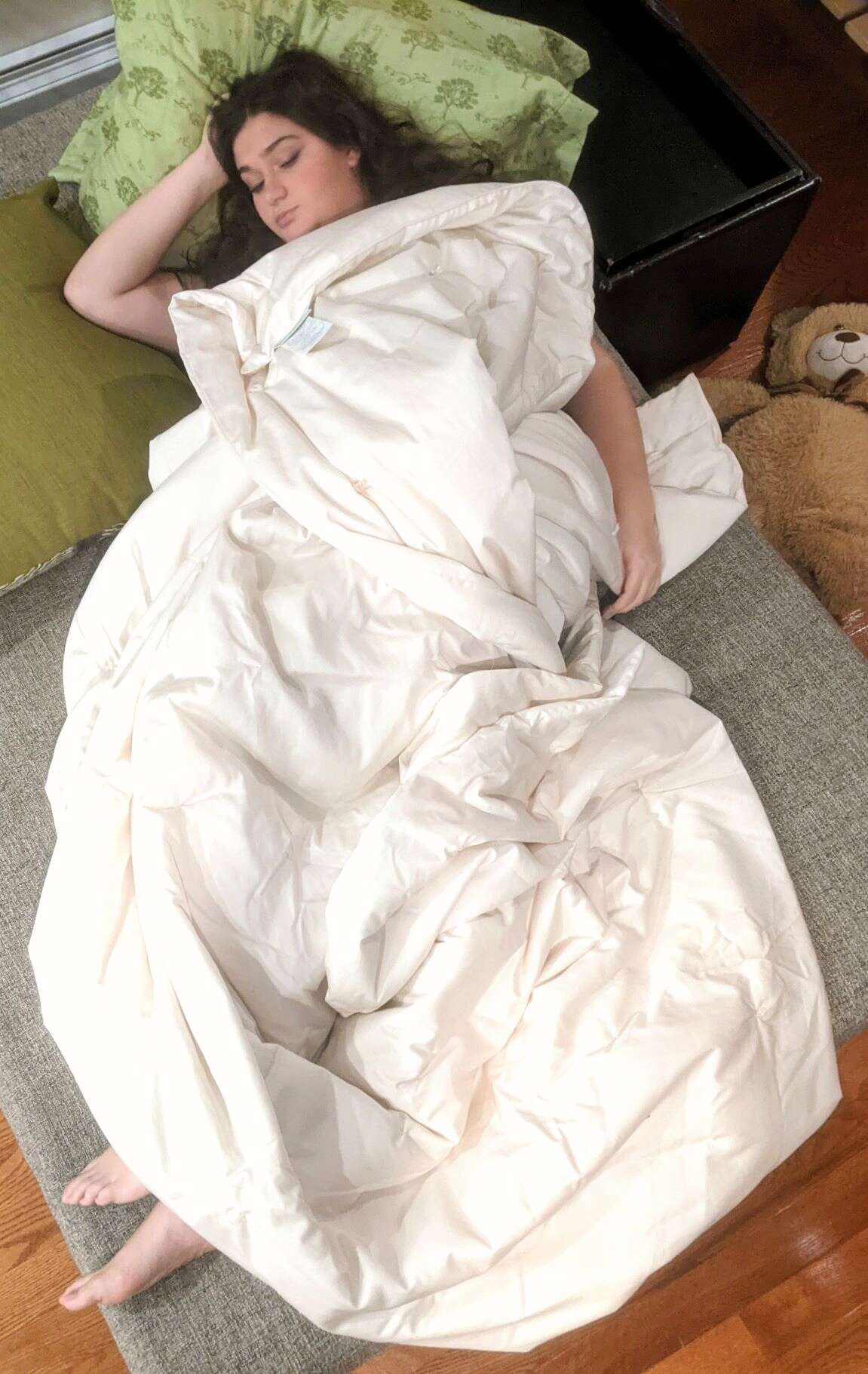 GOTS Organic Cotton Duvet - Non Washable - Natural CuteNest