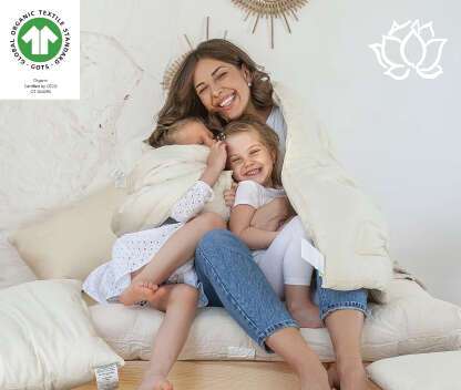 GOTS Organic Cotton Duvet - Non Washable - Natural CuteNest