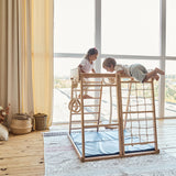 Indoor Jungle Gym - Natural CuteNest