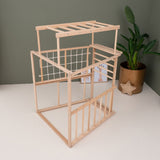Indoor Jungle Gym - Natural CuteNest