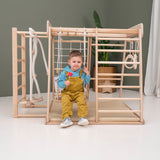 Indoor Jungle Gym - Natural CuteNest