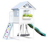 Londyn Swing Set Custom Color - Natural CuteNest