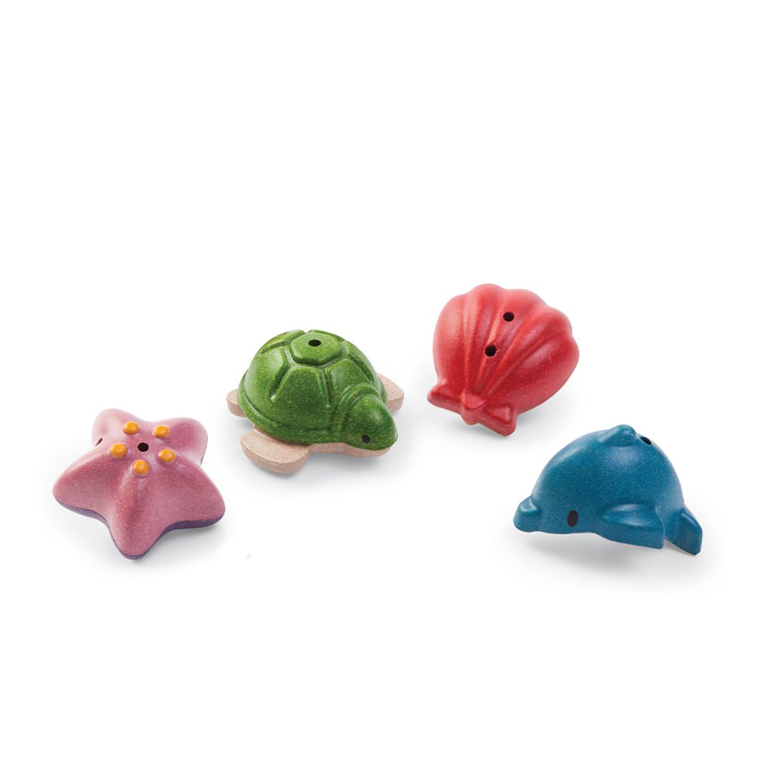 Sea Life Bath Set - Natural CuteNest