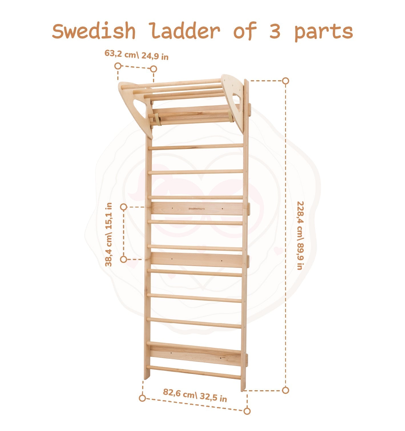 Swedish Wall - Natural CuteNest