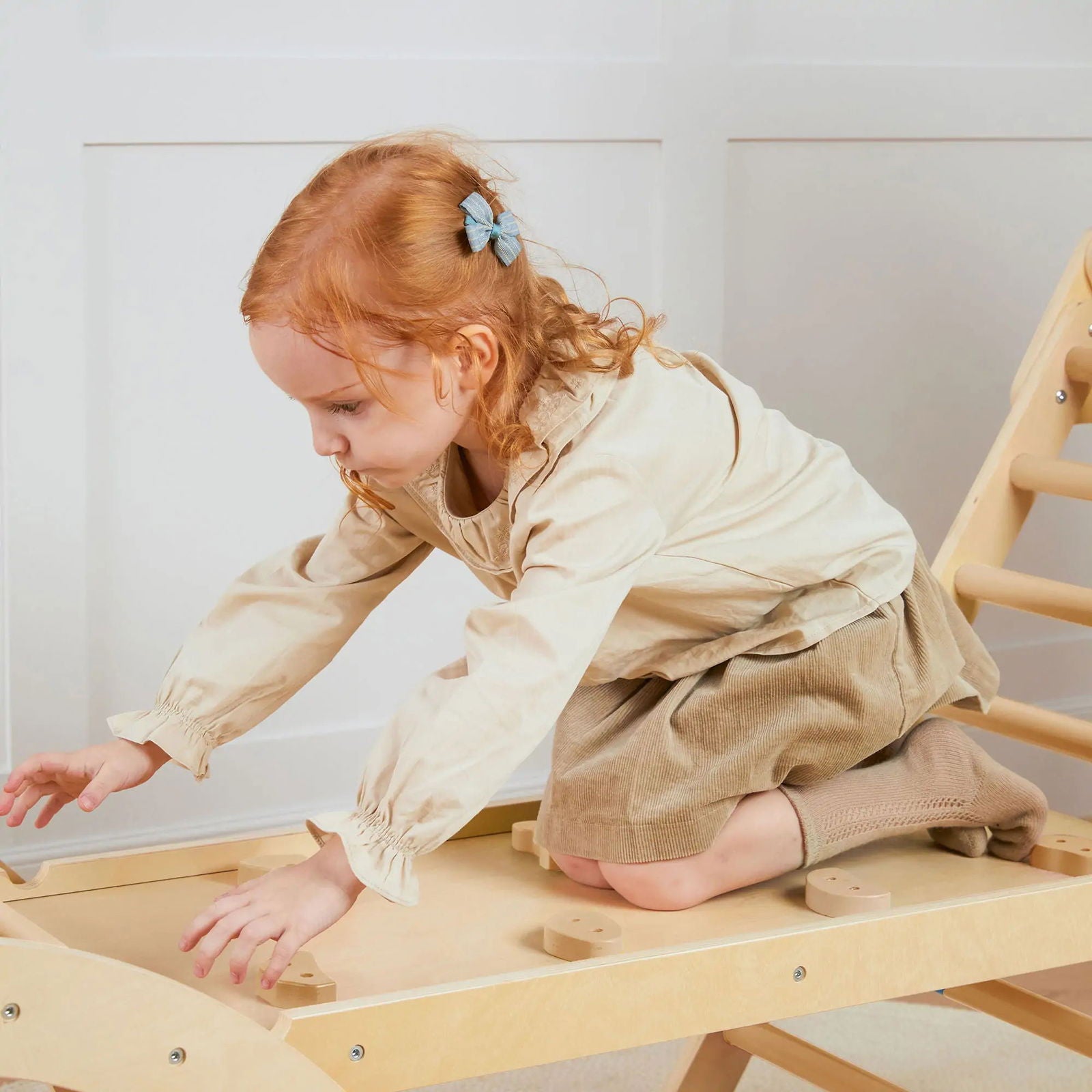 Tiny Land® 7-in-1 Montessori Climbing Set - Natural CuteNest