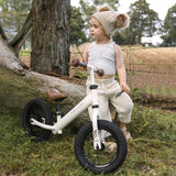 Tiny Land® Balance Bike - Milky White - Natural CuteNest