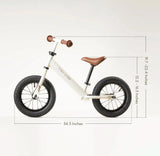 Tiny Land® Balance Bike - Milky White - Natural CuteNest