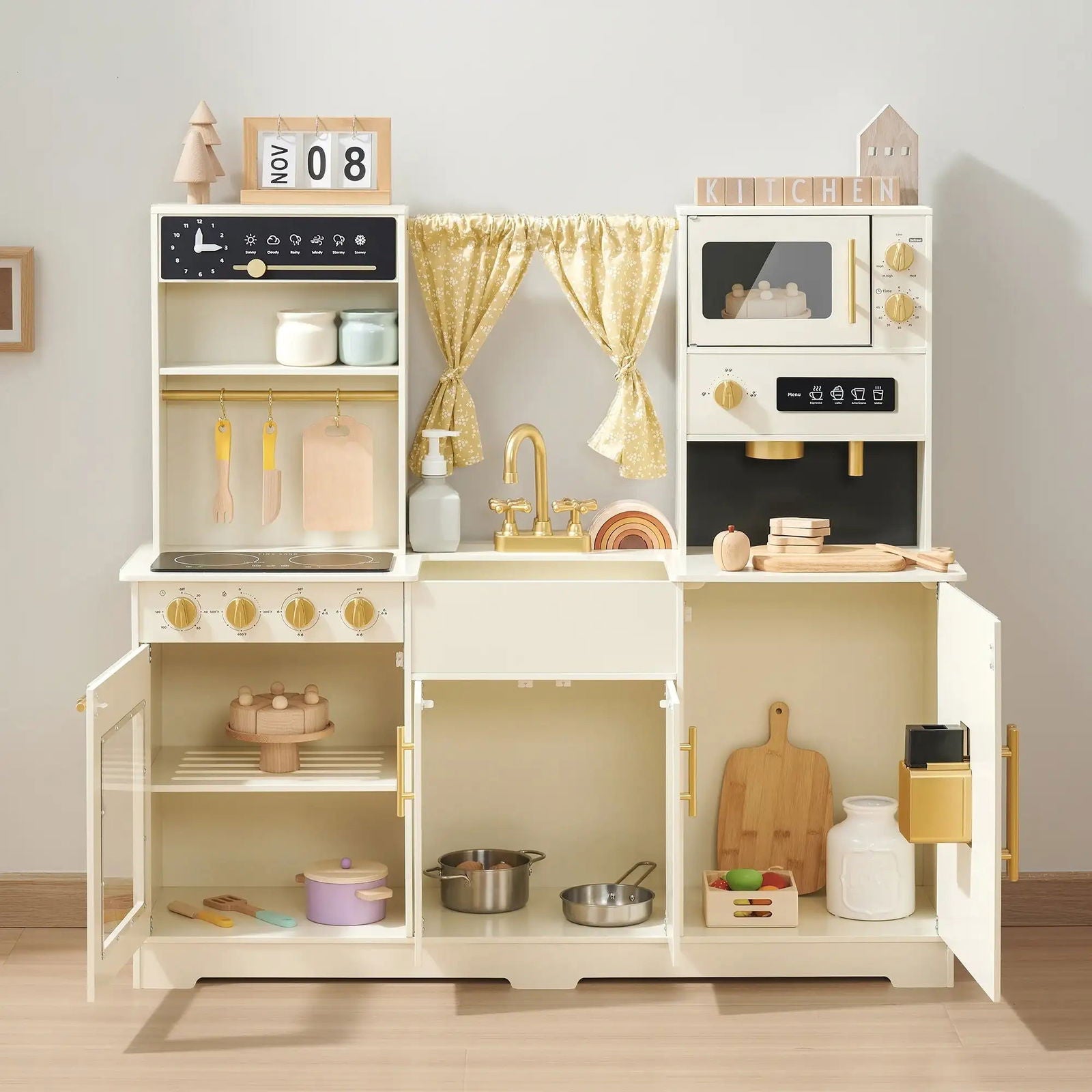 Tiny Land®  Iconic Kitchen - Cream - Natural CuteNest
