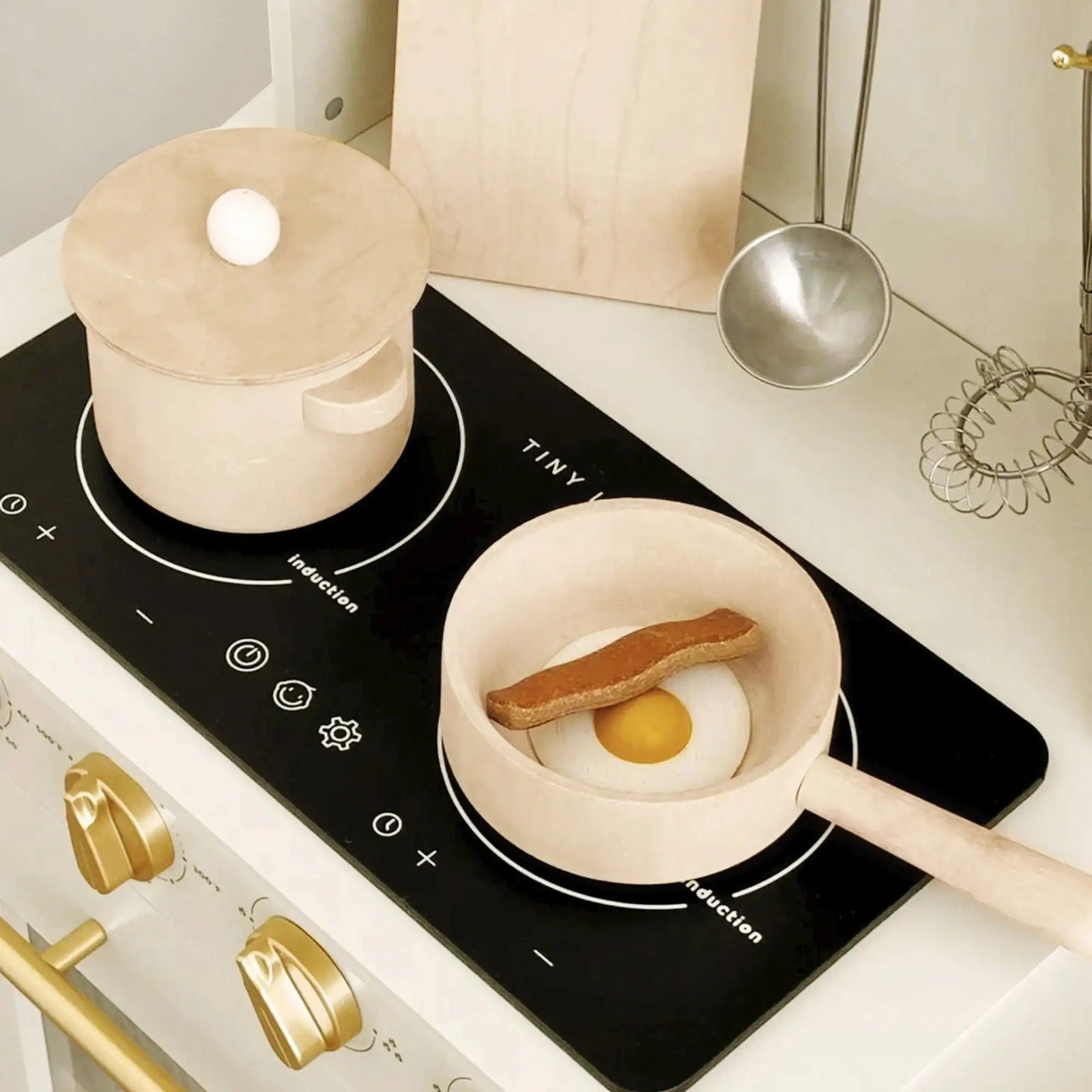 Tiny Land®  Iconic Kitchen - Cream - Natural CuteNest