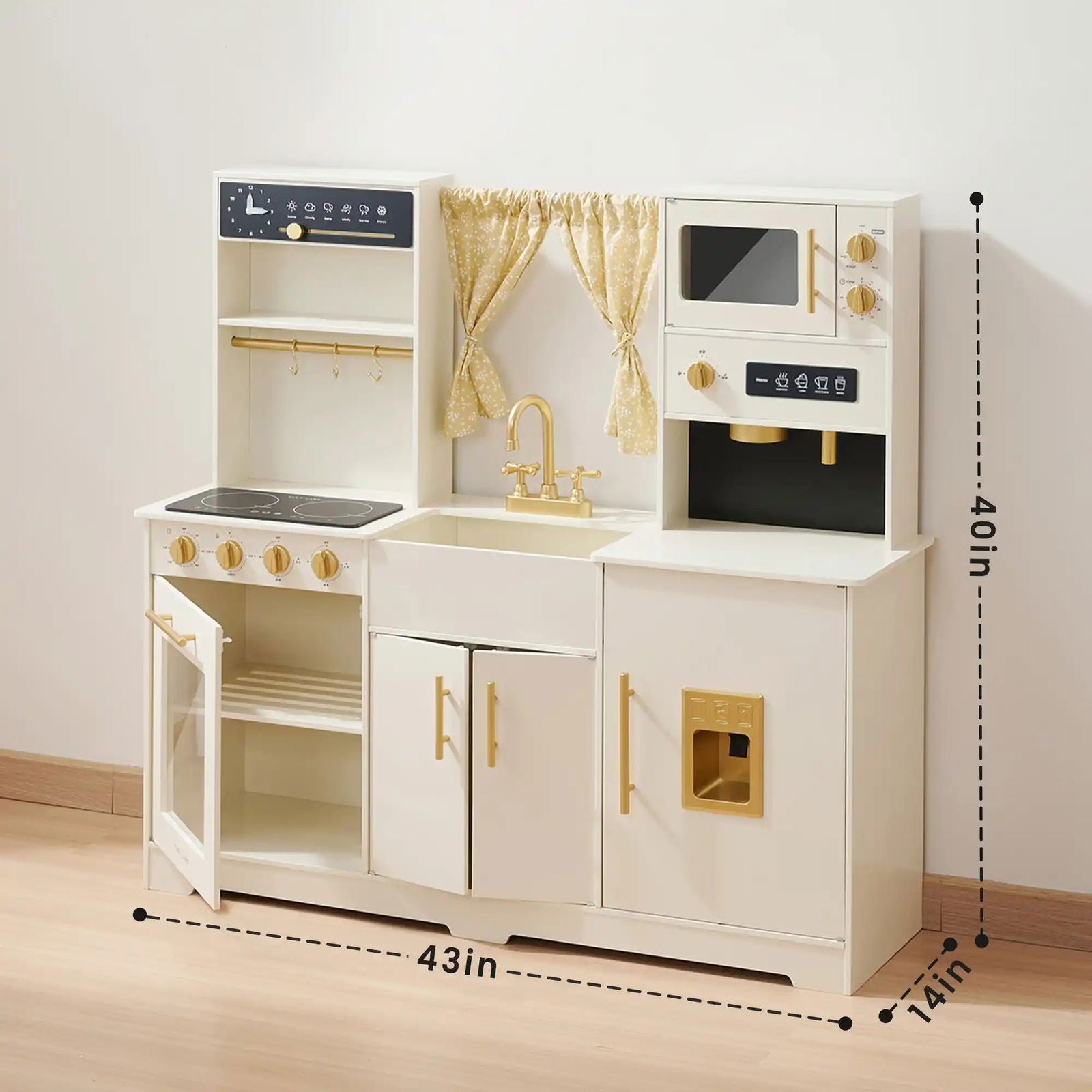 Tiny Land®  Iconic Kitchen - Cream - Natural CuteNest