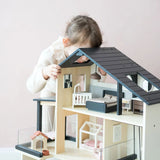 Tiny Land® Modern Family Dollhouse - Natural CuteNest