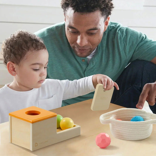 Tiny Land® Montessori Toys Set for Newborns (6-9 month) - Natural CuteNest