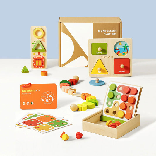 Tiny Land® Montessori Toys for Toddlers (19-24month) - Natural CuteNest