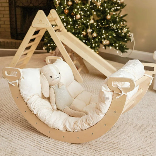 Tiny Land® Thick Padded Play Cushion - Arch Not Included - Natural CuteNest