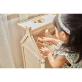Victorian Dollhouse - Natural CuteNest