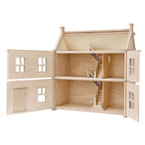Victorian Dollhouse - Natural CuteNest