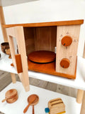 Wooden Microwave Oven - Natural CuteNest