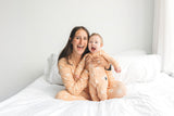 ZIP ROMPER - Rainbow Ribbed - Natural CuteNest