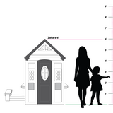 Zahara Playhouse - Natural CuteNest